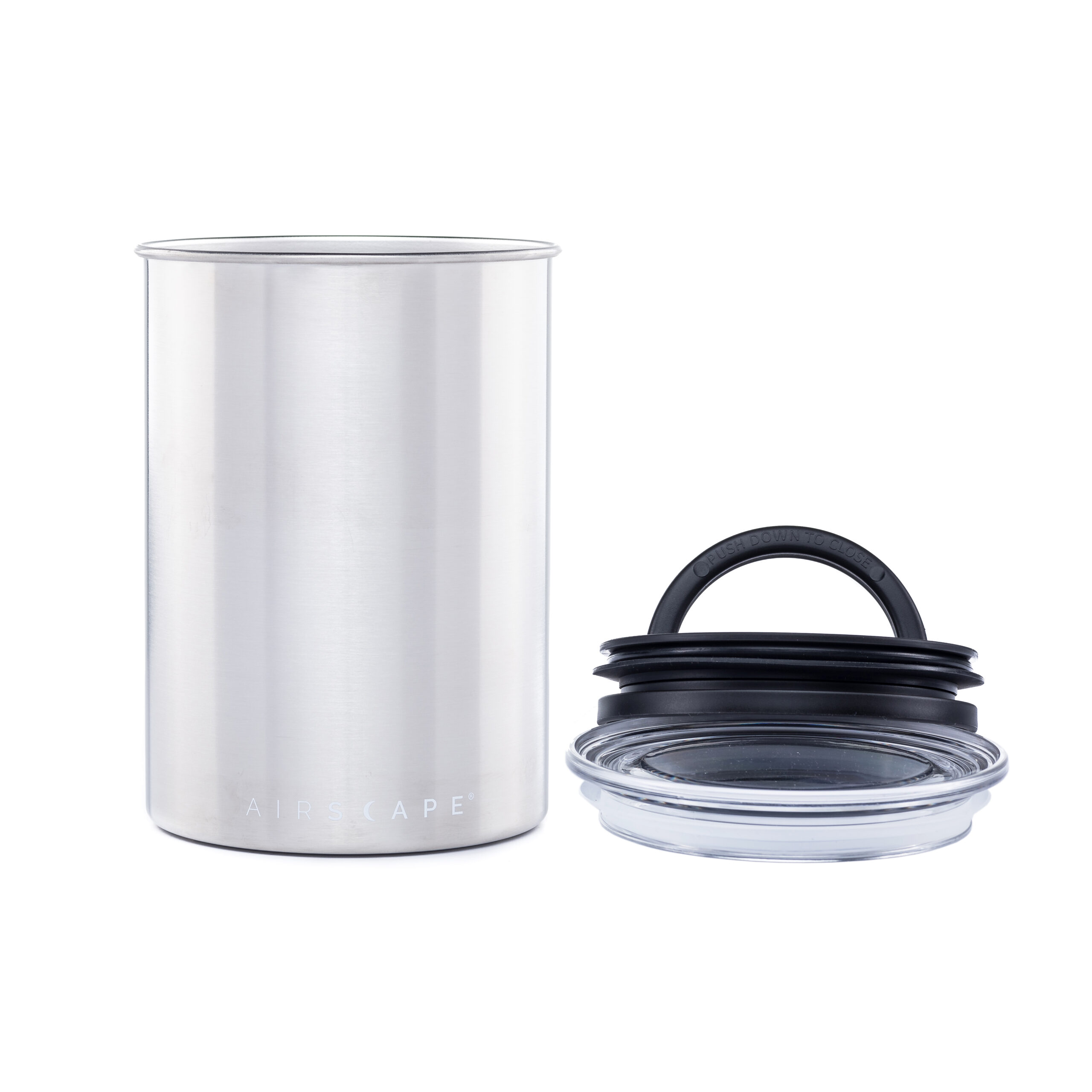 Airscape Metal Storage Canister - Metal box 500gr Silver